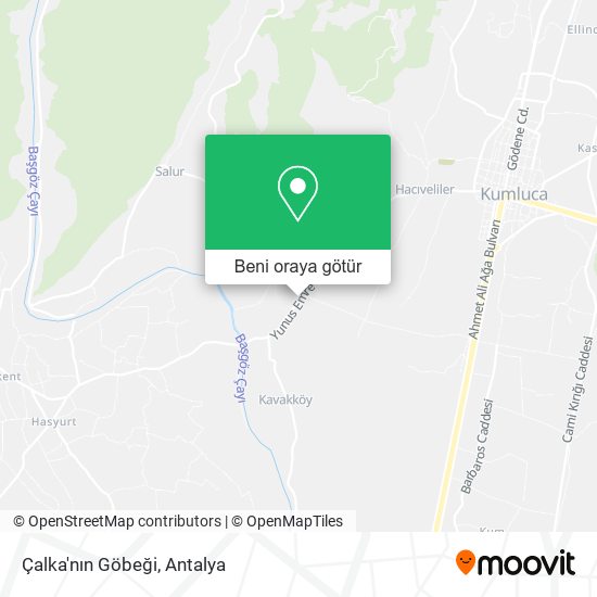 Çalka'nın Göbeği harita