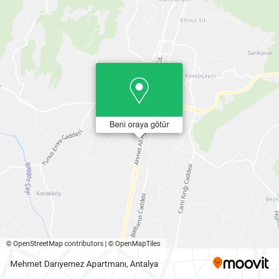 Mehmet Darıyemez Apartmanı harita