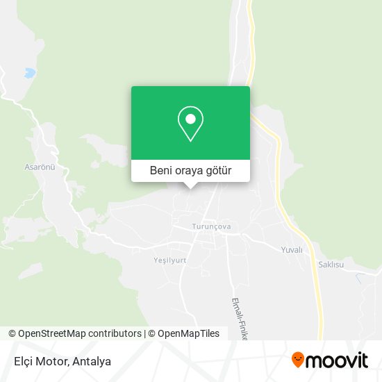 Elçi Motor harita