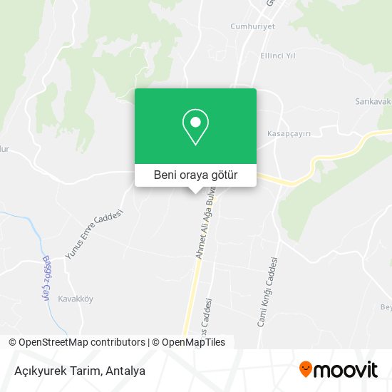 Açıkyurek Tarim harita
