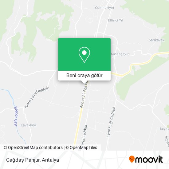 Çağdaş Panjur harita