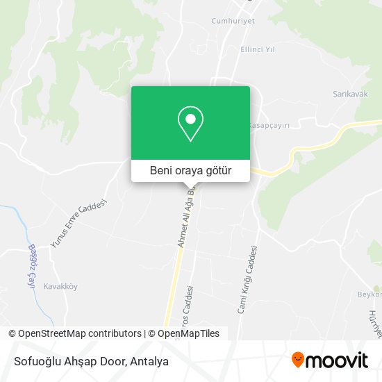 Sofuoğlu Ahşap Door harita