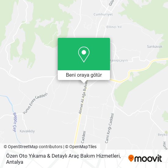 Özen Oto Yıkama & Detaylı Araç Bakım Hizmetleri harita