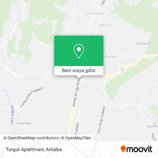 Turgut Apartmani harita