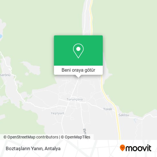 Boztaşların Yanın harita