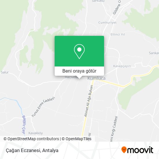 Çağan Eczanesi harita