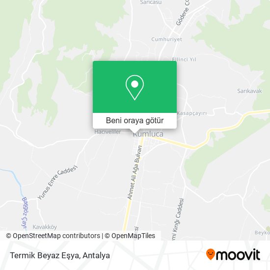 Termik Beyaz Eşya harita