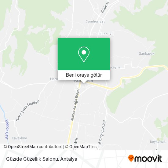Güzide Güzellik Salonu harita