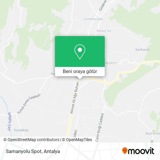 Samanyolu Spot harita
