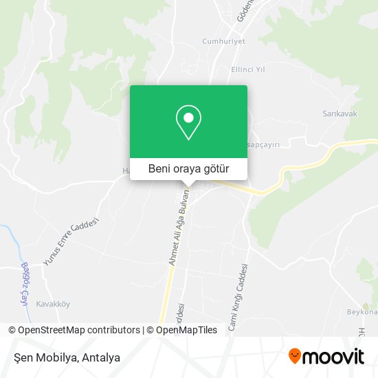 Şen Mobilya harita