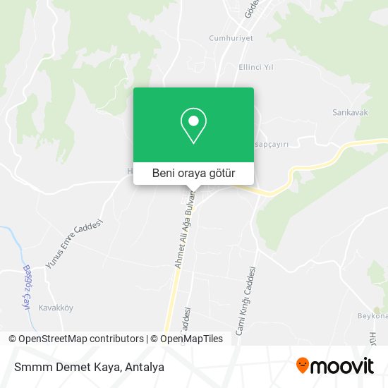 Smmm Demet Kaya harita