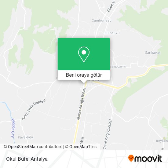Okul Büfe harita