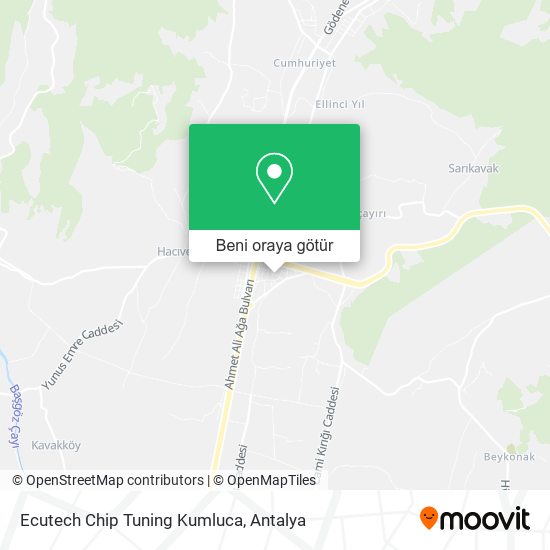 Ecutech Chip Tuning Kumluca harita