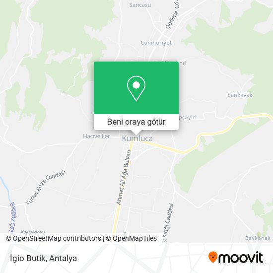 İgio Butik harita