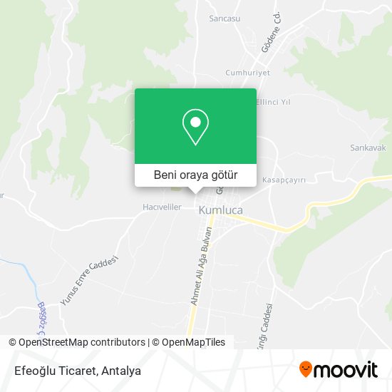 Efeoğlu Ticaret harita