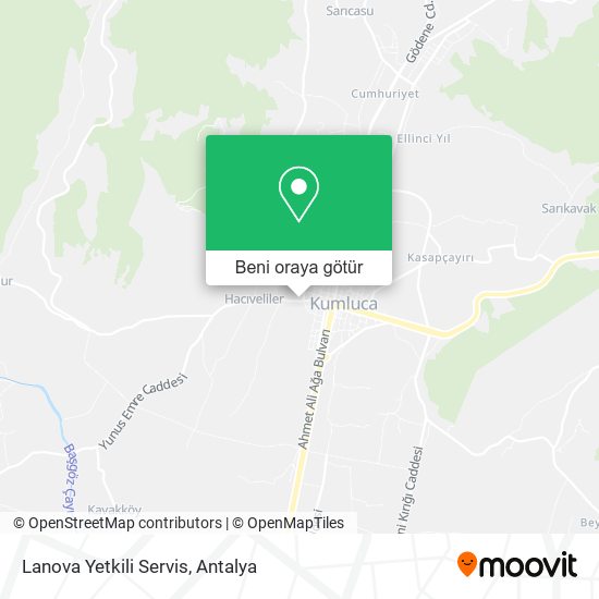 Lanova Yetkili Servis harita