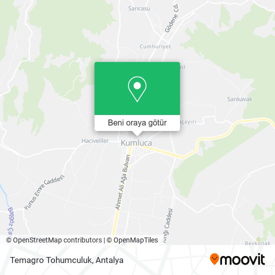 Temagro Tohumculuk harita
