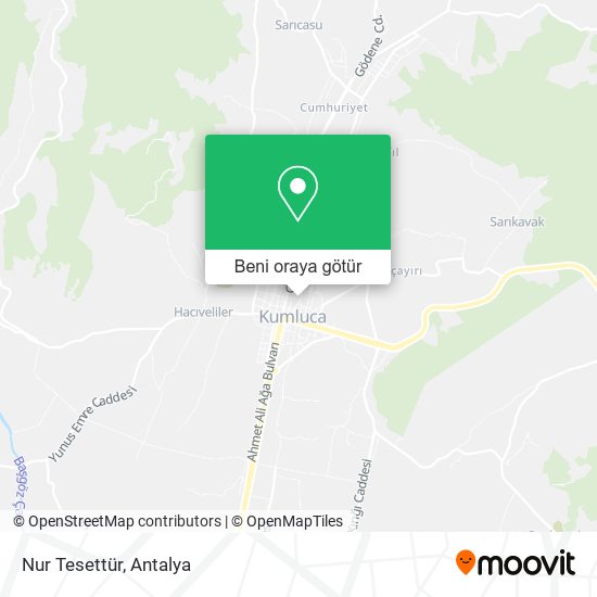 Nur Tesettür harita