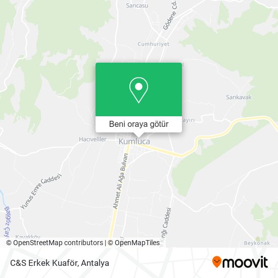C&S Erkek Kuaför harita
