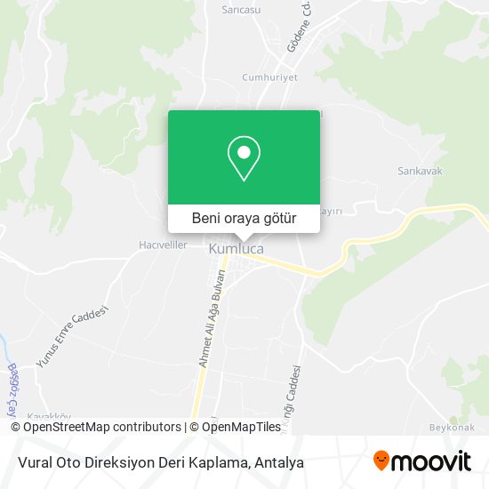 Vural Oto Direksiyon Deri Kaplama harita