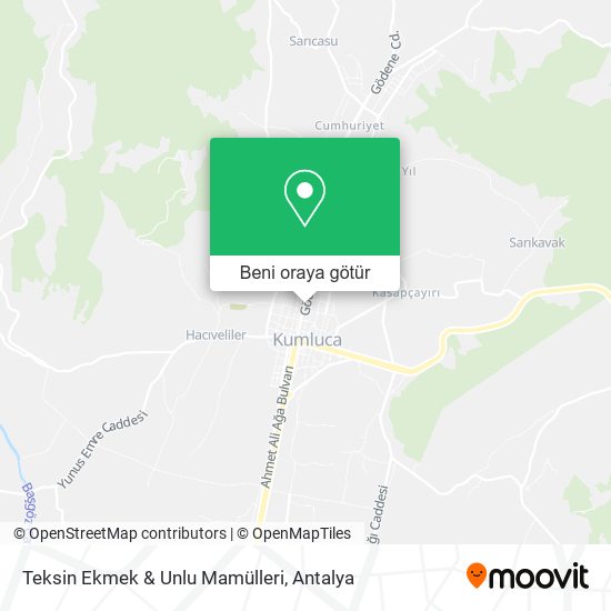 Teksin Ekmek & Unlu Mamülleri harita