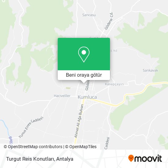 Turgut Reis Konutları harita