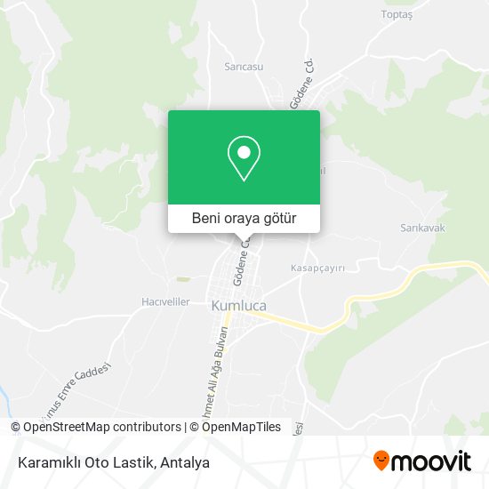 Karamıklı Oto Lastik harita