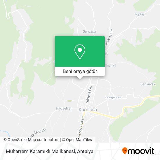 Muharrem Karamıklı Malikanesi harita