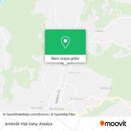Antbirlik Halı Saha harita