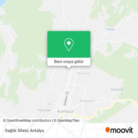 Sağlık Sitesi harita