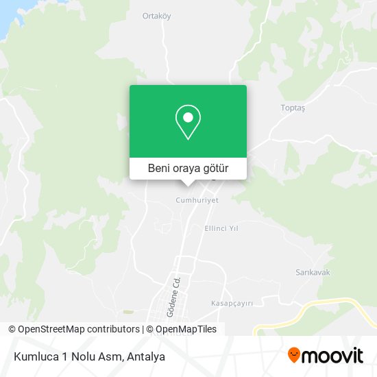 Kumluca 1 Nolu Asm harita