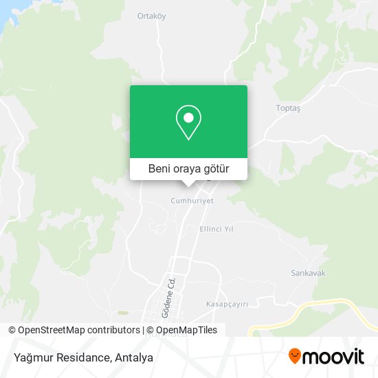 Yağmur Residance harita