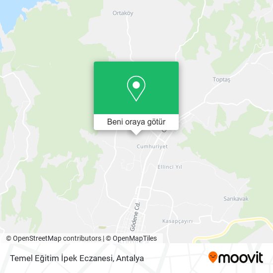 Temel Eğitim İpek Eczanesi harita