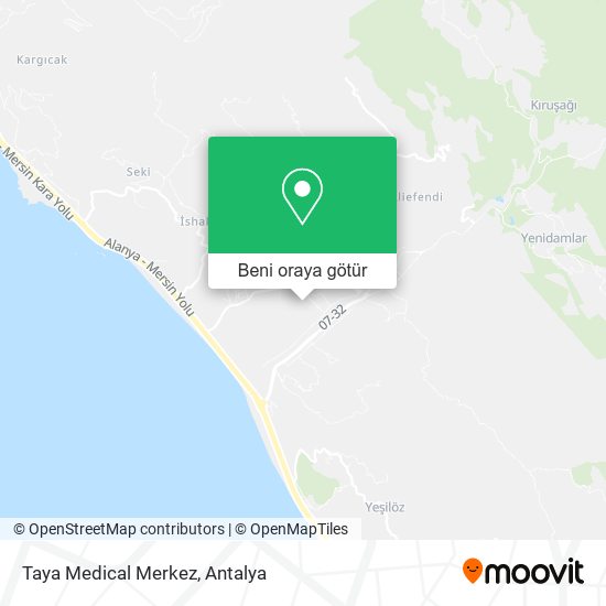 Taya Medical Merkez harita