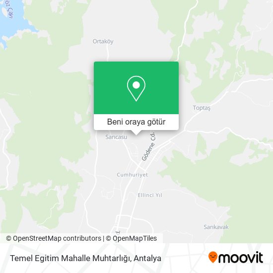 Temel Egitim Mahalle Muhtarlığı harita