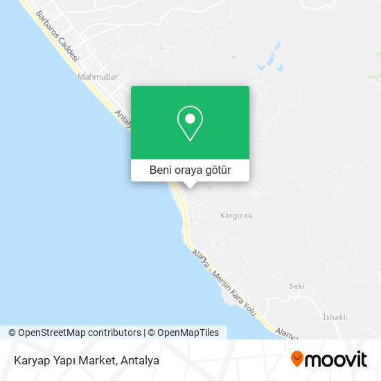 Karyap Yapı Market harita