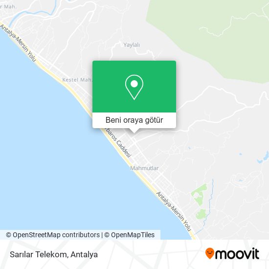 Sarılar Telekom harita