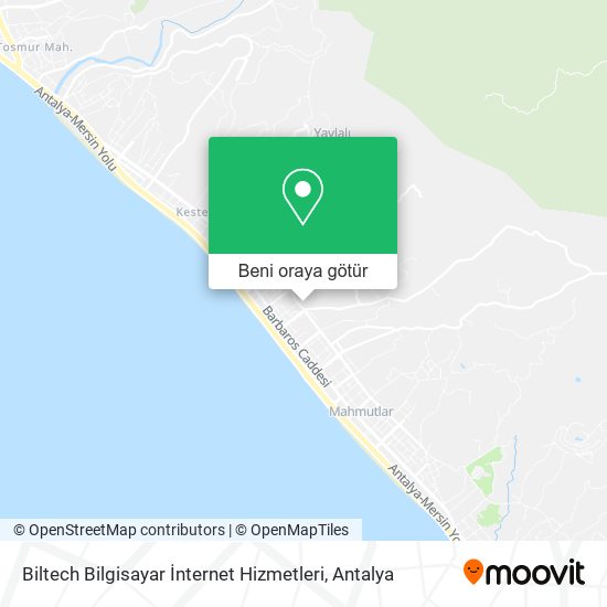 Biltech Bilgisayar İnternet Hizmetleri harita