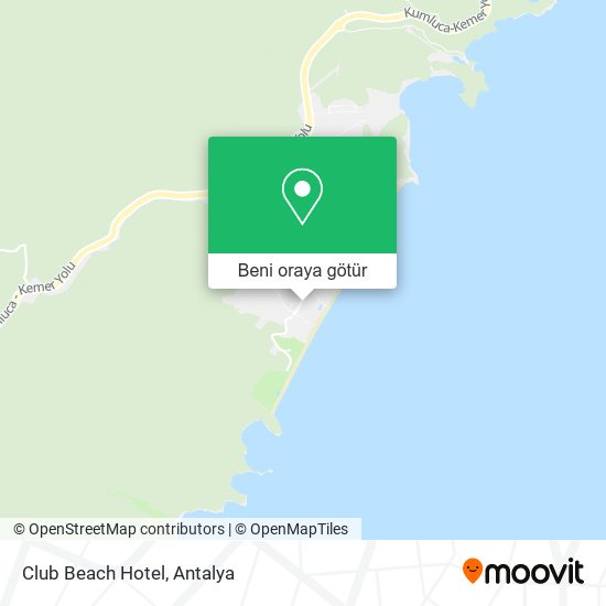 Club Beach Hotel harita