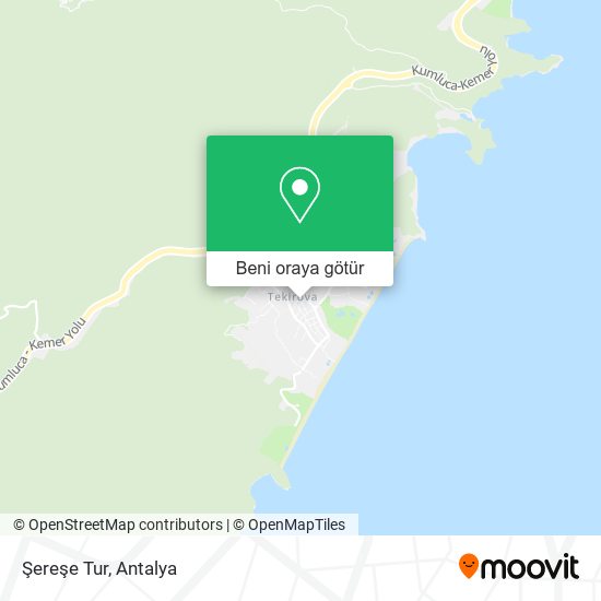 Şereşe Tur harita