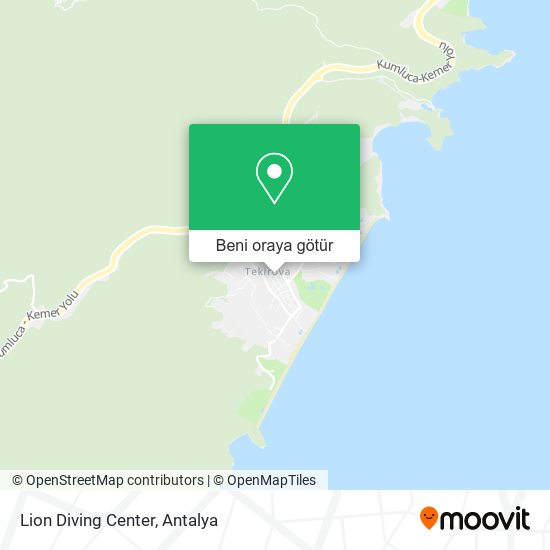 Lion Diving Center harita