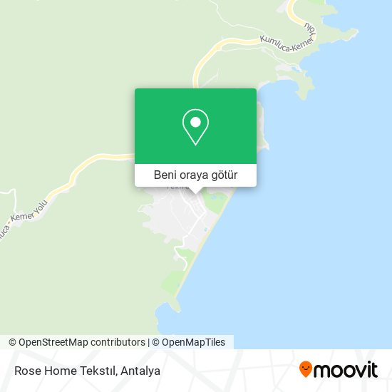 Rose Home Tekstıl harita