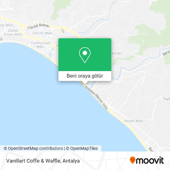 Vanillart Coffe & Waffle harita