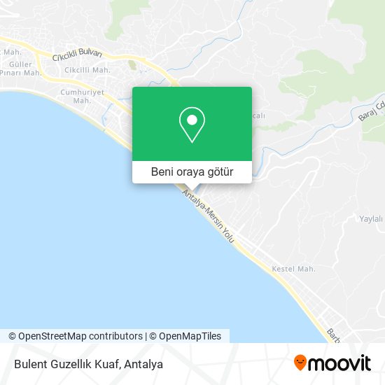 Bulent Guzellık Kuaf harita