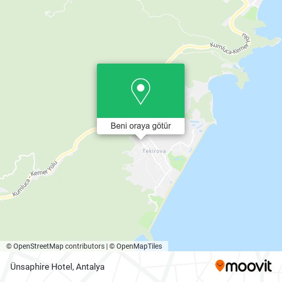 Ünsaphire Hotel harita