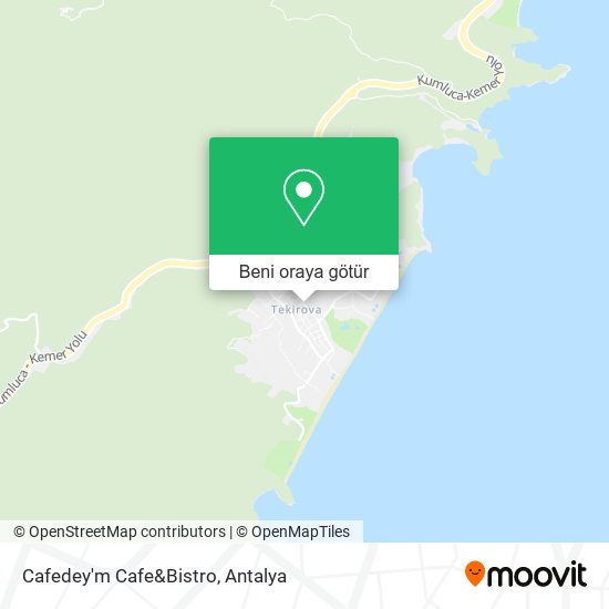 Cafedey'm Cafe&Bistro harita