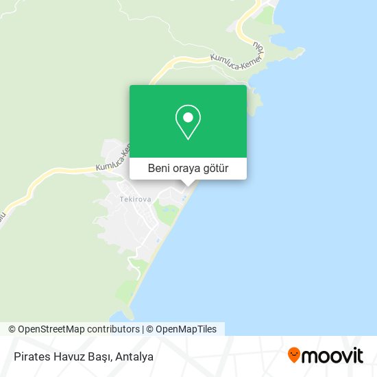 Pirates Havuz Başı harita