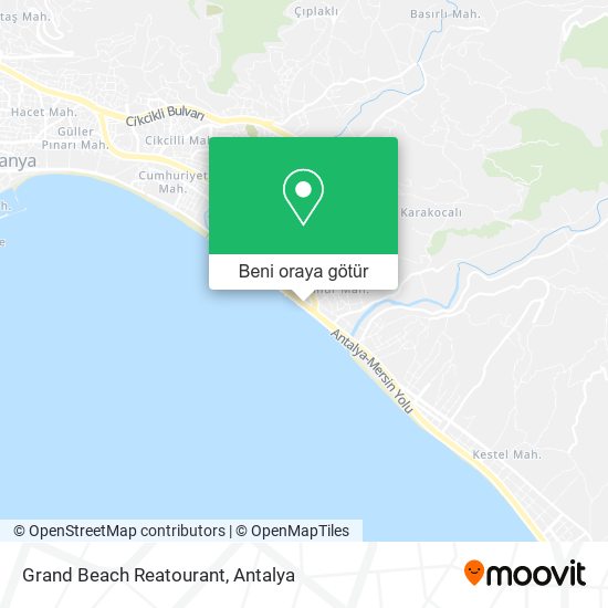 Grand Beach Reatourant harita