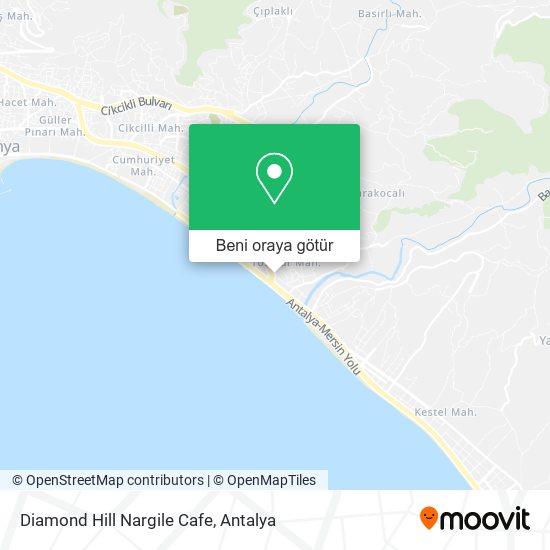 Diamond Hill Nargile Cafe harita