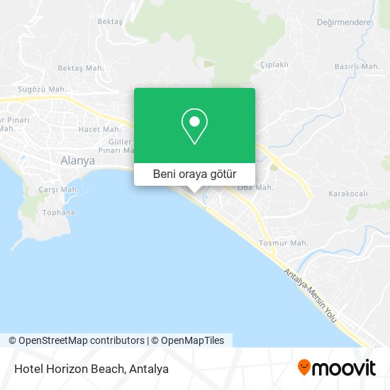 Hotel Horizon Beach harita